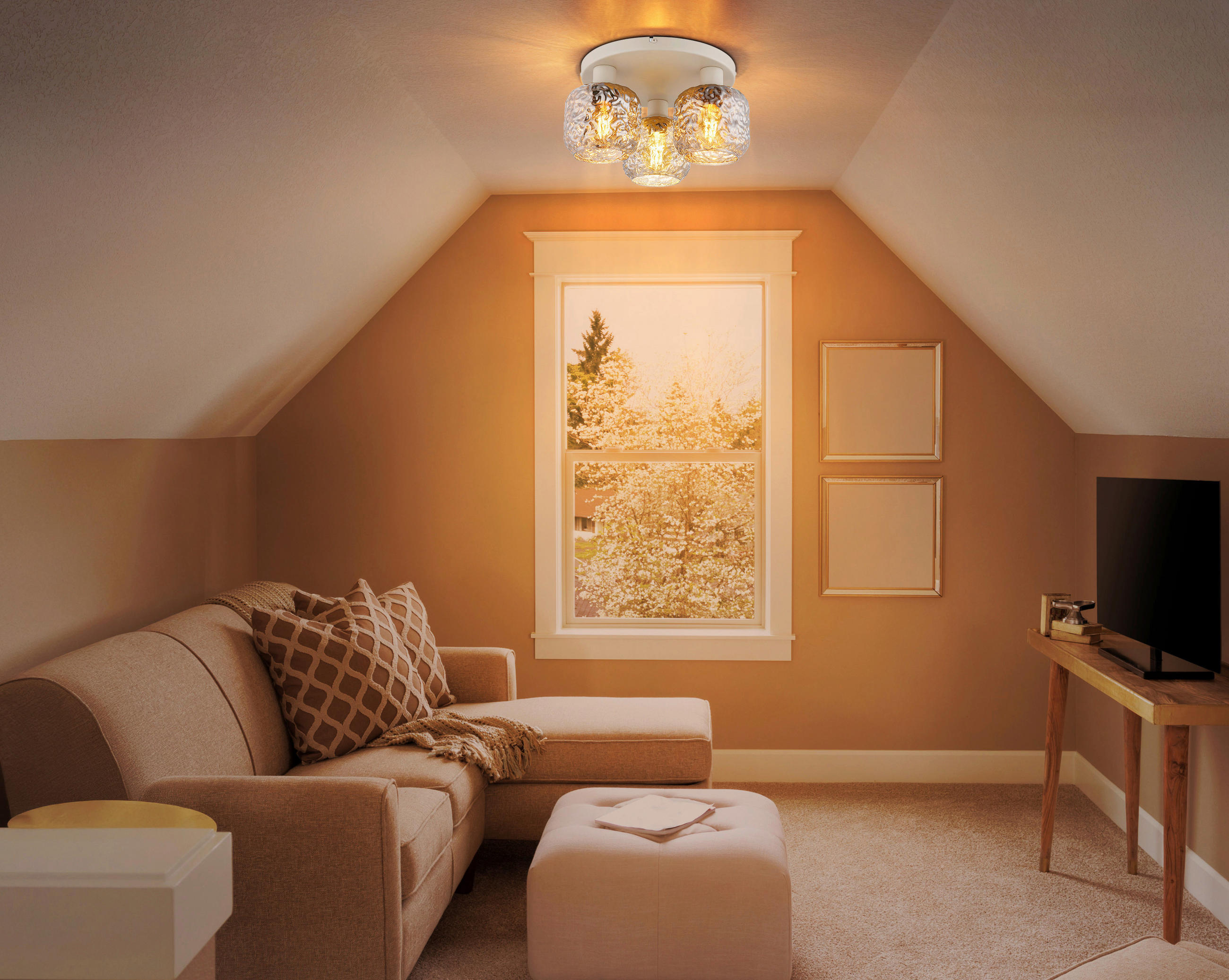 DECKENLEUCHTE  37/19 cm    - Design (37/19cm) - Globo