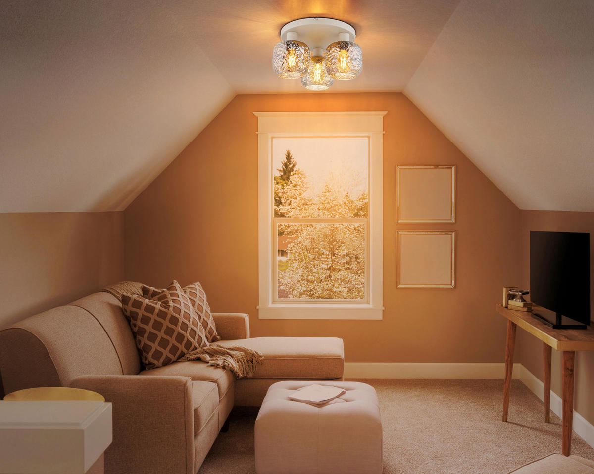 DECKENLEUCHTE  37/19 cm    - Design (37/19cm) - Globo