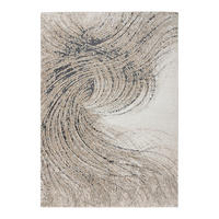 WEBTEPPICH 120/170 cm MY BOLOGNA Grau, Grün  - Grau/Grün, Design, Kunststoff/Textil (120/170cm) - Obsession