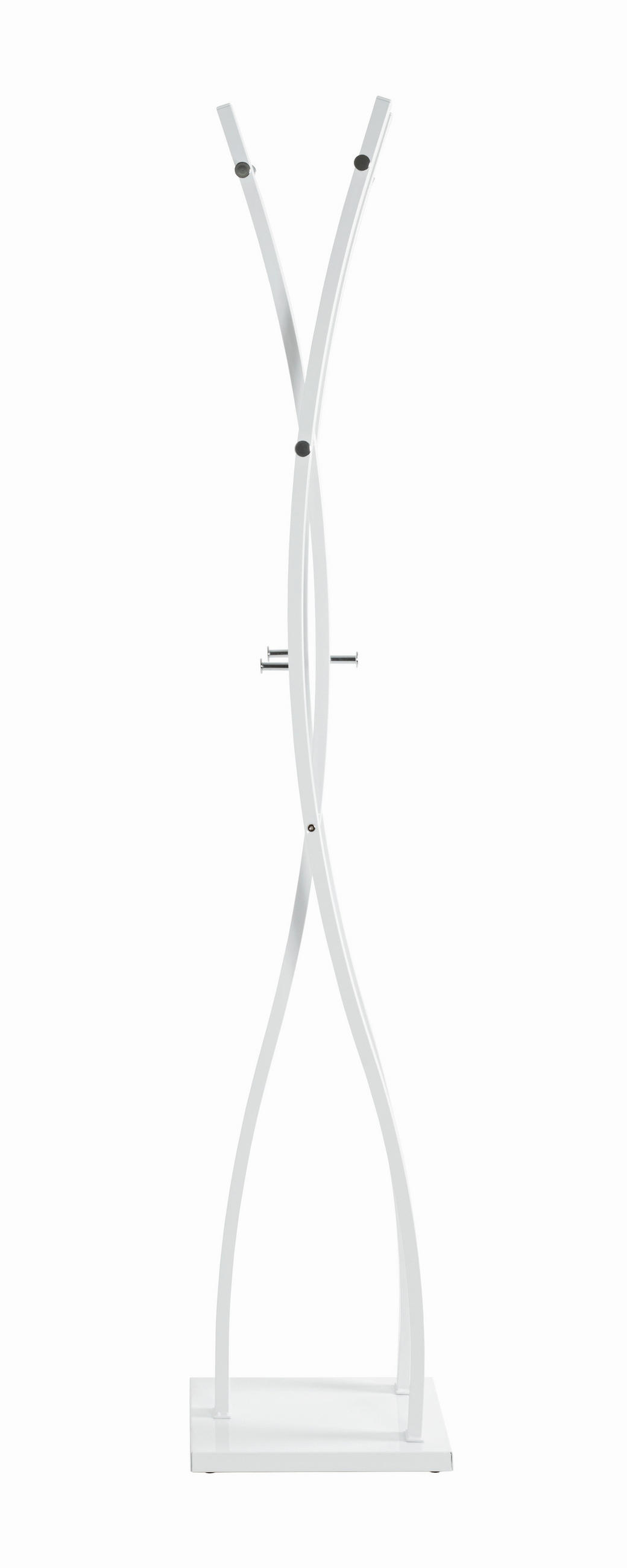 ČIVILUK  bela, boja hroma  metal  - boja hroma/bela, Dizajnerski, metal (35/180/35cm)