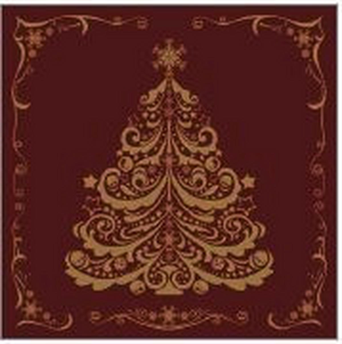 SADA UBROUSKŮ 30 ks - vícebarevná, Lifestyle, papír (40/40cm) - X-Mas