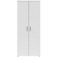 MEHRZWECKSCHRANK 80/195/40 cm  - Anthrazit/Schwarz, MODERN, Holzwerkstoff/Kunststoff (80/195/40cm) - Carryhome