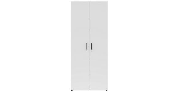 MEHRZWECKSCHRANK 80/195/40 cm  - Anthrazit/Schwarz, MODERN, Holzwerkstoff/Kunststoff (80/195/40cm) - Carryhome