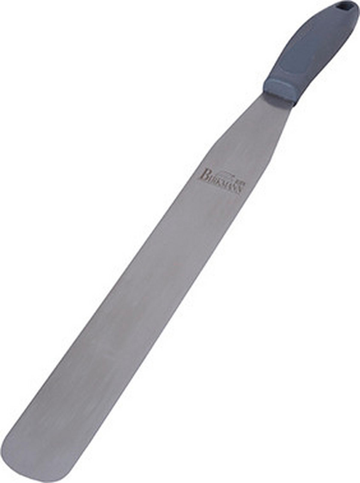 STREICHPALETTE - Edelstahlfarben/Grau, KONVENTIONELL, Kunststoff/Metall (3,5/22cm) - Birkmann