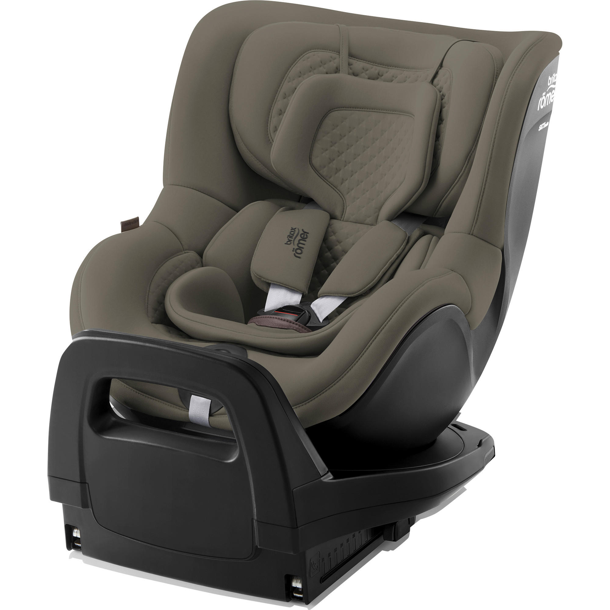 REBOARDER-KINDERSITZ Dualfix Pro M  - Olivgrün, Basics, Kunststoff/Textil (44/48/74cm) - Britax Römer