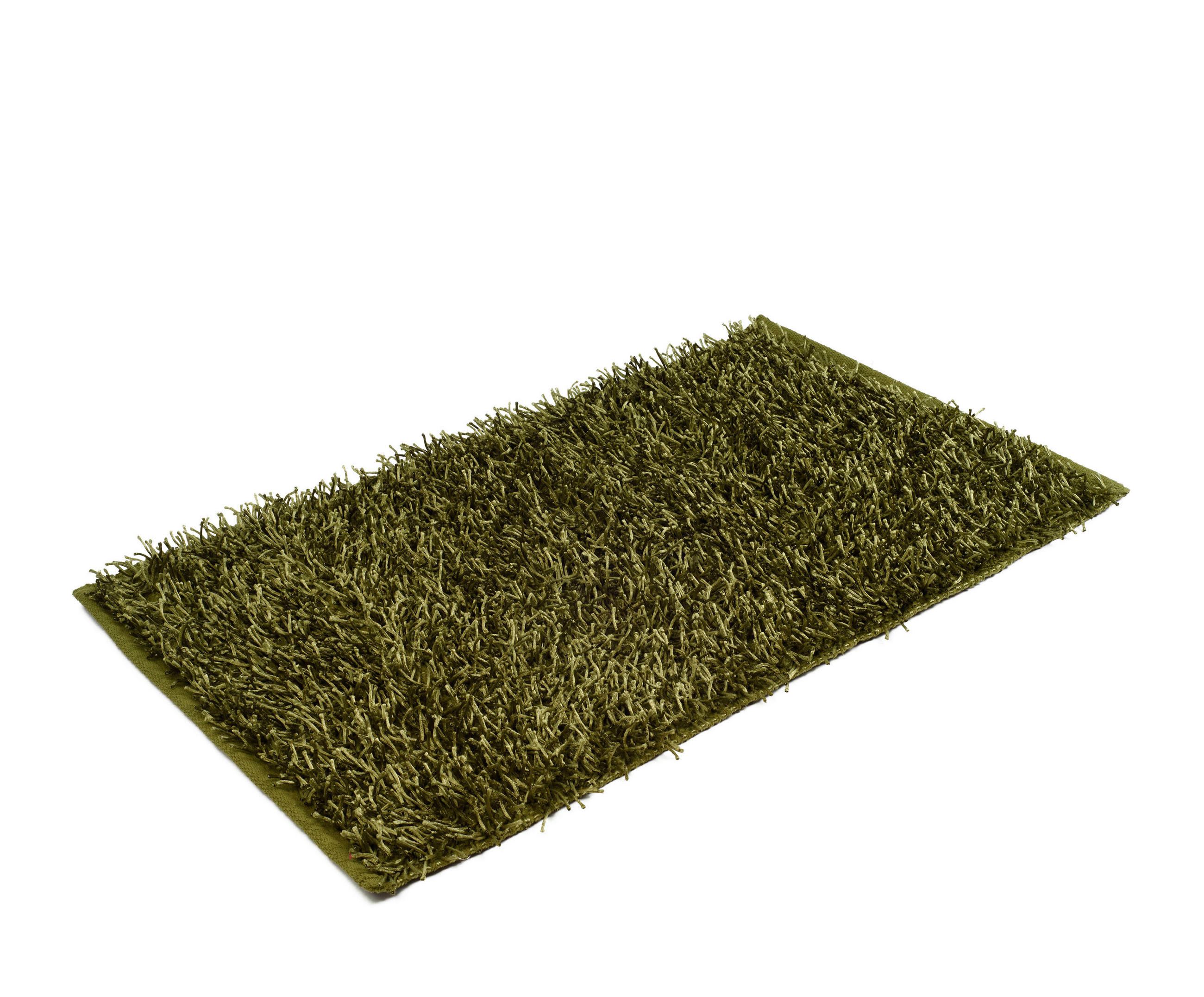 Esposa Badteppich Shaggy Dunkelgrün 60x100 cm