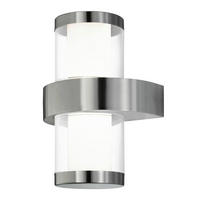 VÄGGLAMPA FÖR UTOMHUS - klar/vit, Klassisk, metall/plast (20/35/13,5cm) - Eglo