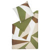 WENDEBETTWÄSCHE Satin 135/200 cm  - Creme/Braun, Design, Textil (135/200cm) - Schöner Wohnen