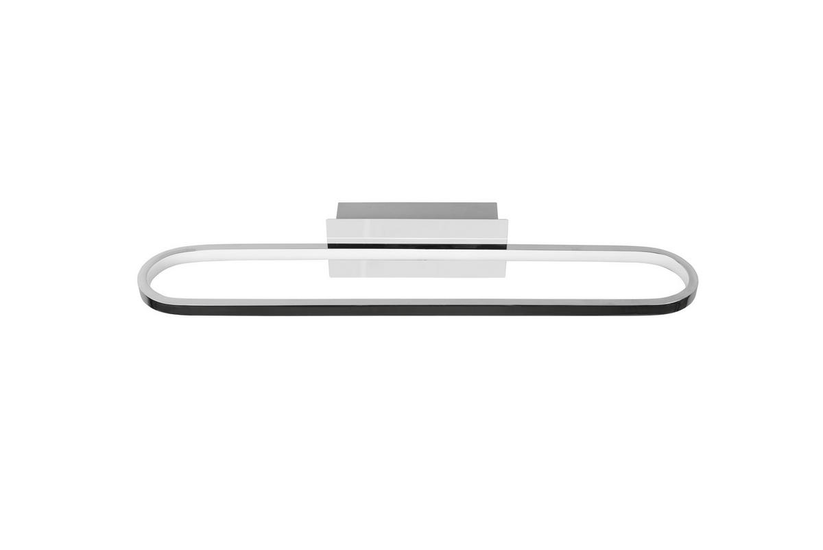BADEZIMMER-WANDLEUCHTE - Chromfarben, Basics, Metall (60/15/8cm)