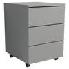 ROLLCONTAINER 39/55/45 cm  - Schwarz/Grau, Design, Holzwerkstoff/Kunststoff (39/55/45cm) - MID.YOU