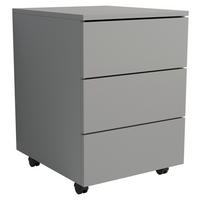 ROLLCONTAINER 39/55/45 cm  - Schwarz/Grau, Design, Holzwerkstoff/Kunststoff (39/55/45cm) - MID.YOU