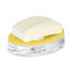 SEIFENSCHALE Kunststoff - Transparent/Gelb, Basics, Kunststoff (12,8/2,6/9,7cm) - Sadena SEIFENSCHALE Kunststoff - Transparent/Gelb, Basics, Kunststoff (12,8/2,6/9,7cm) - Sadena