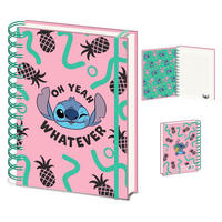 NOTIZBUCH - Multicolor, Basics, Papier/Textil (15,5/21/1,8cm) - Disney