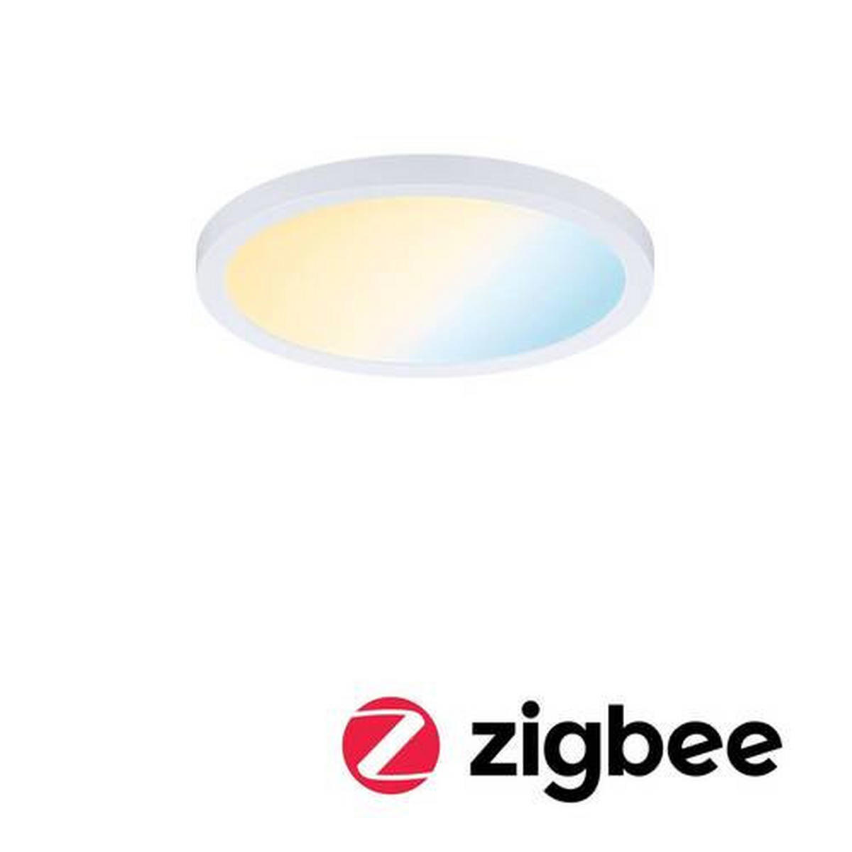 LED-PANEEL 17,5 cm   - Weiß, Design, Kunststoff (17,5cm) - Paulmann