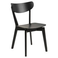 STUHL in Holz Schwarz  - Schwarz, MODERN, Holz (45/78/55cm) - MID.YOU