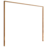 PASSEPARTOUTRAHMEN 260/4/10 cm   - Eichefarben, MODERN, Holz (260/4/10cm) - MID.YOU