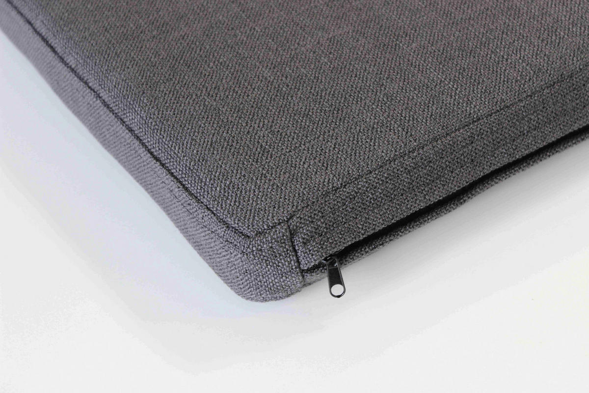 SITZKISSEN   95/6/35 cm  - Anthrazit, KONVENTIONELL, Textil (95/6/35cm)