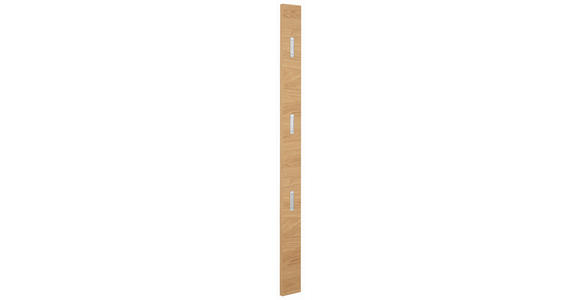 GARDEROBENPANEEL in 14/170/3 cm - Eichefarben, KONVENTIONELL, Holz (14/170/3cm) - Novel