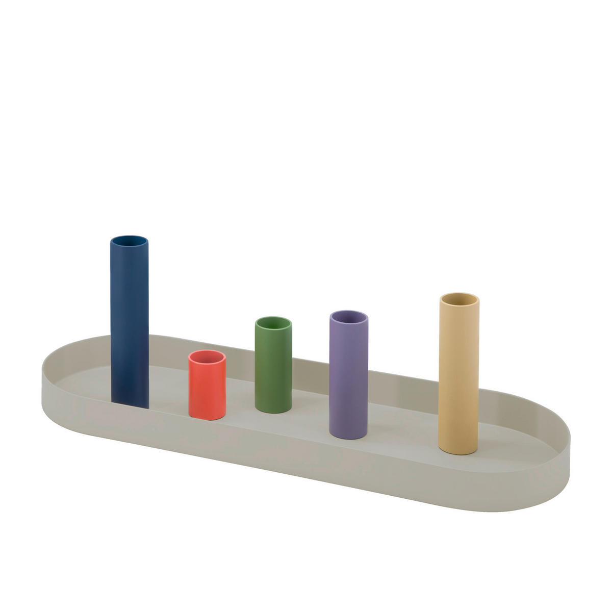 KERZENHALTER - Multicolor, Basics, Metall (36/12/2,5cm)