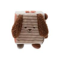 KOCKA ZA IGRU  Animal Friends  - višebojno, Basics, tekstil (10/10/1cm) - JOLLEIN