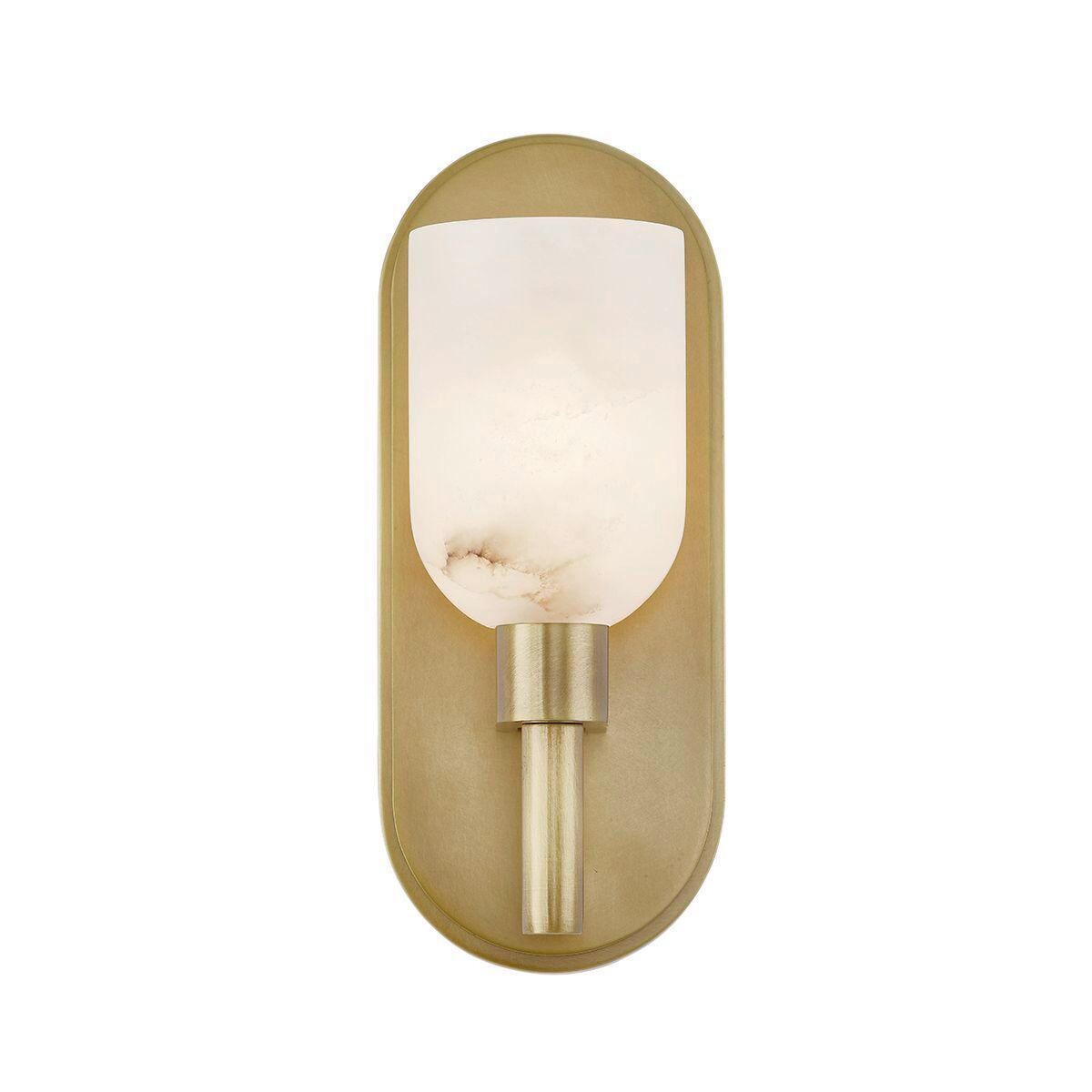 STENSKA SVETILKA  Alora 60 W   220-240 V E14 - barve medenine, Konvencionalno, kovina/steklo (22,9/9,2/13,7cm) - Elstead Lighting