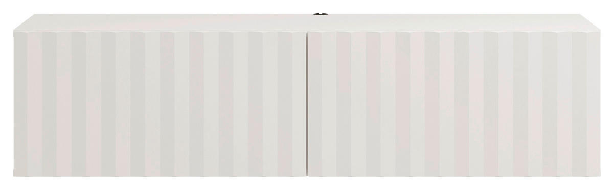 TV STOLEK, bílá, 128/32/42 cm - bílá, Basics, kompozitní dřevo (128/32/42cm) - Xora