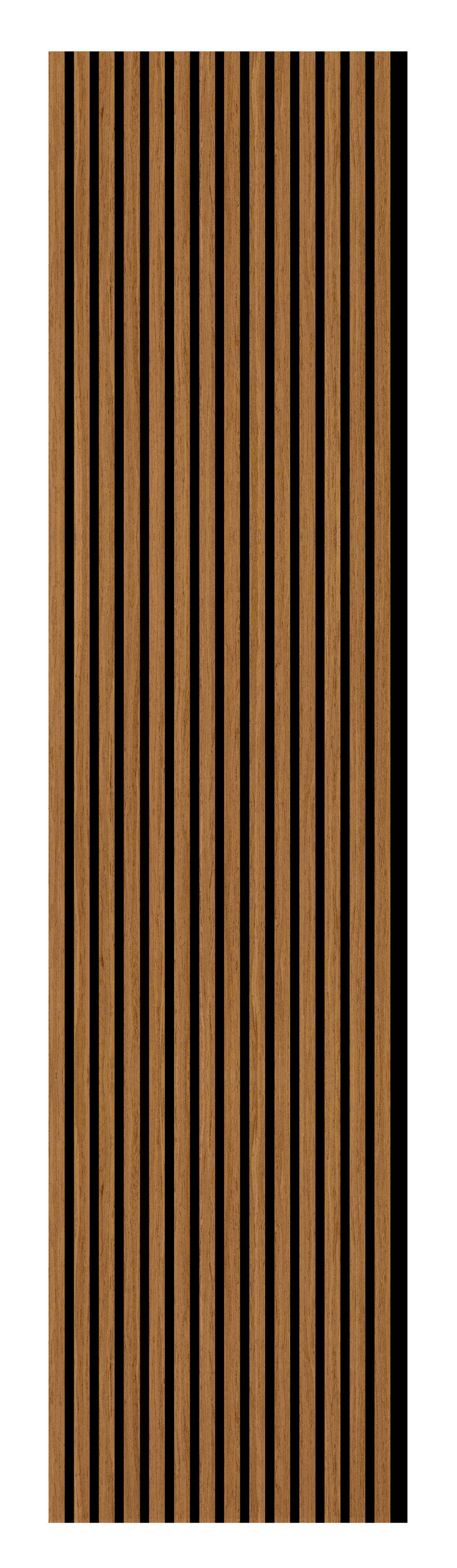AKUSTIKPANEEL Eiche Geräuchert furniert 57.25/1.9/240 cm  - Eichefarben, KONVENTIONELL, Holzwerkstoff/Textil (57.25/1.9/240cm)