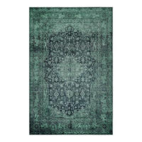 VINTAGE-TEPPICH 140/200 cm 2nd Avenue Dunkelgrau  - Dunkelgrau, LIFESTYLE, Textil (140/200cm) - WECON HOME