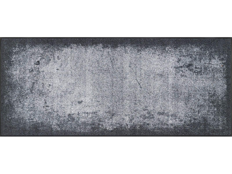 wash+dry FUßMATTE Shades of Grey Grau 60x140 cm