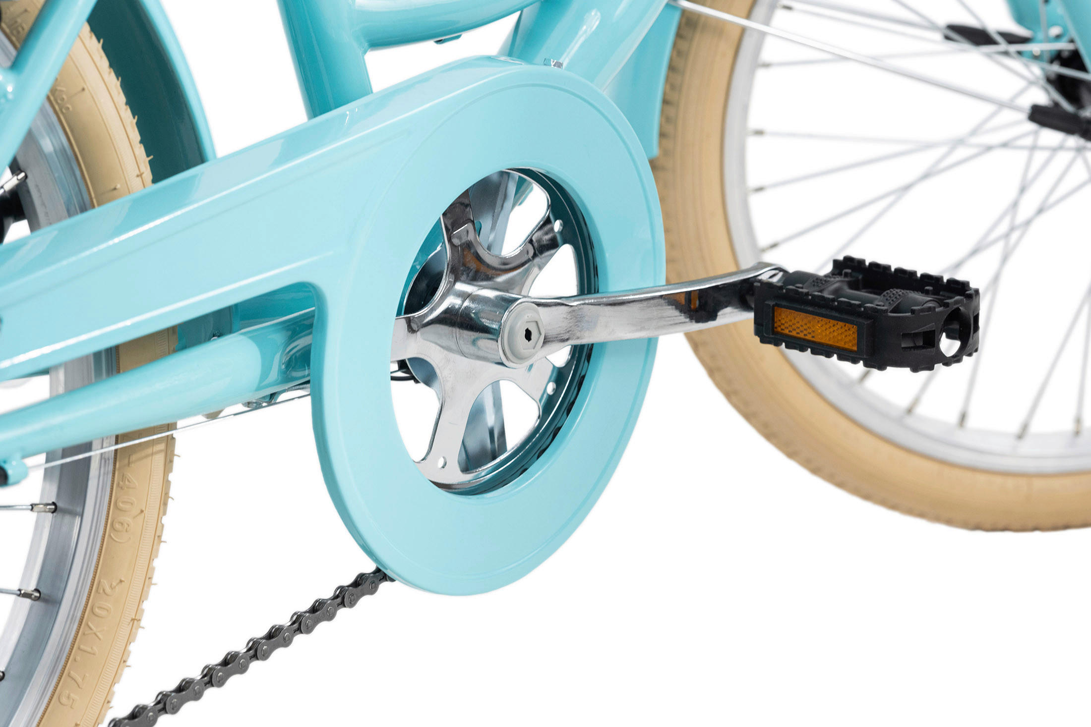 KINDERFAHRRAD 20 Zoll  - Blau, Basics, Metall (180/100/70cm) - Da Capo