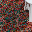 HOCHFLORTEPPICH 160/160 cm Enjoy Terracotta  - Terracotta, KONVENTIONELL, Textil (160/160cm) - Novel