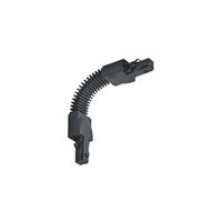 SCHIENENSYSTEM-VERBINDER - Schwarz, Basics, Kunststoff (3/2/30cm) - Trio Leuchten