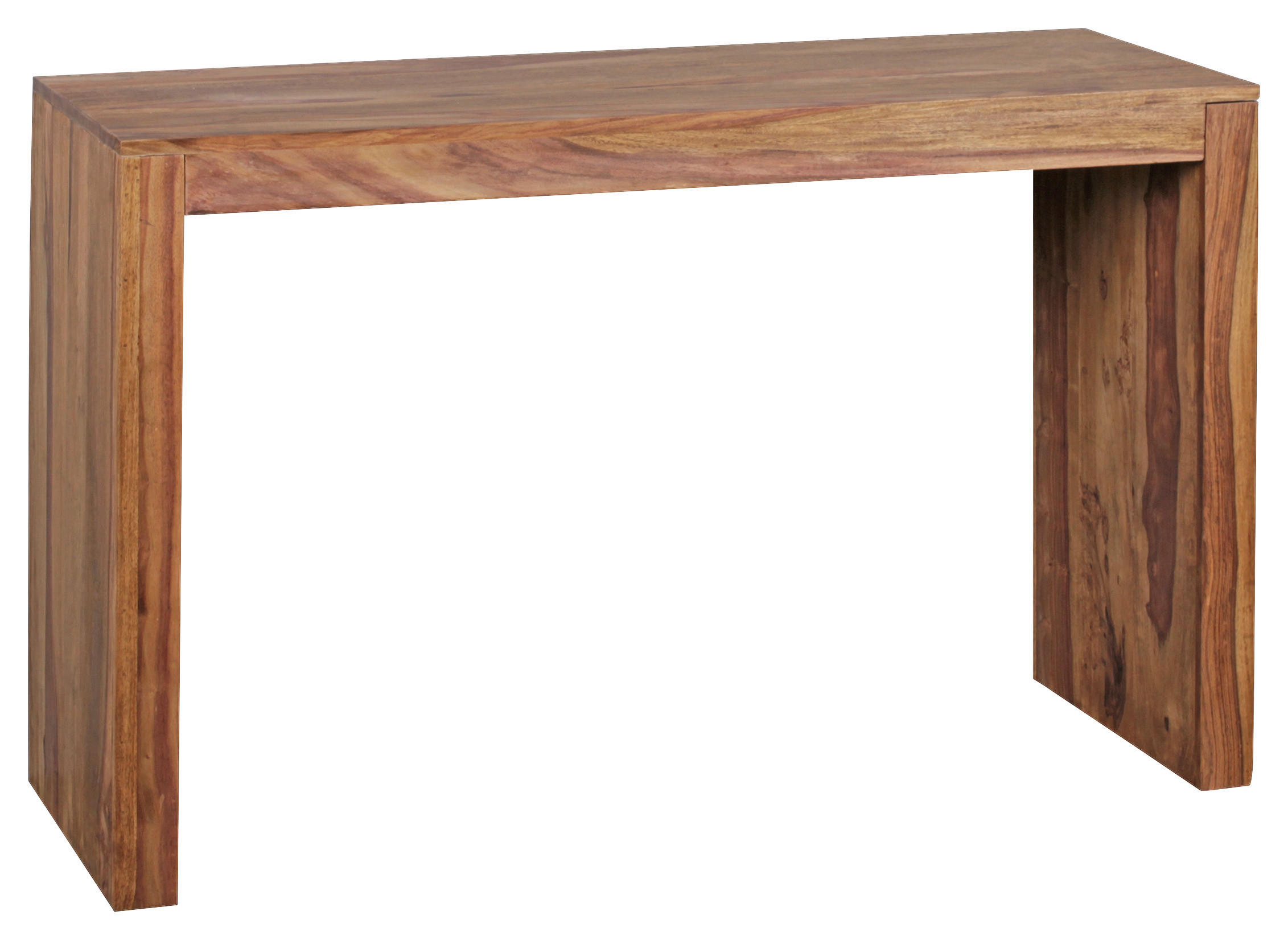 KONSOLENTISCH Sheesham massiv Sheeshamfarben  - Sheeshamfarben, LIFESTYLE, Holz (115/40/75cm) - MID.YOU