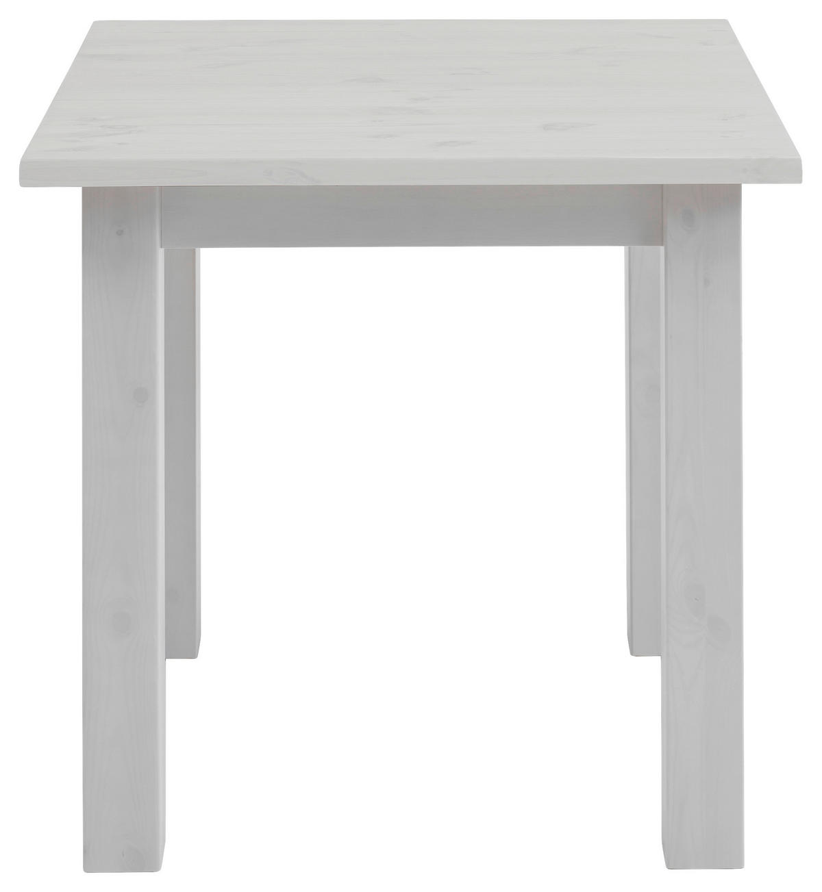 ESSTISCH in Holz 78/78/78 cm  - Weiß, ROMANTIK / LANDHAUS, Holz (78/78/78cm) - Boxxx