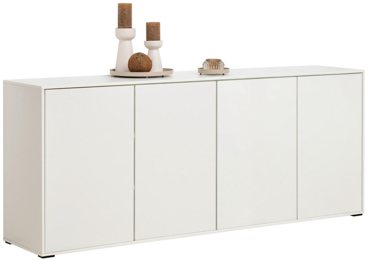 REGALELEMENT 179,1/72,6/40 cm Weiß  179,1/72,6/40 cm  - Weiß, Design, Holzwerkstoff (179,1/72,6/40cm) - home24