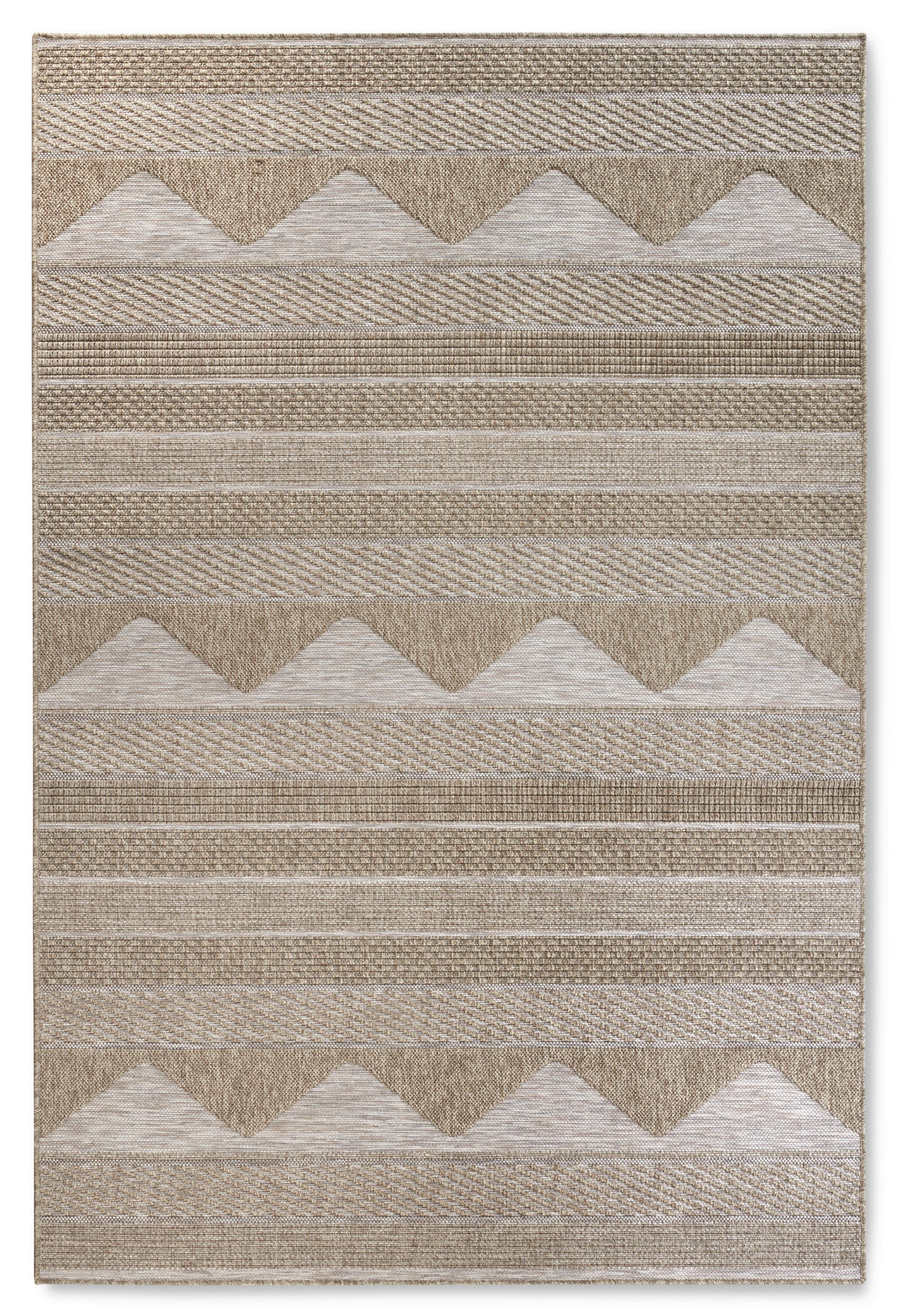 OUTDOORTEPPICH 190/290 cm Kollektion 1836 Hellbraun  - Hellbraun, Design, Kunststoff/Textil (190/290cm) - Villeroy & Boch