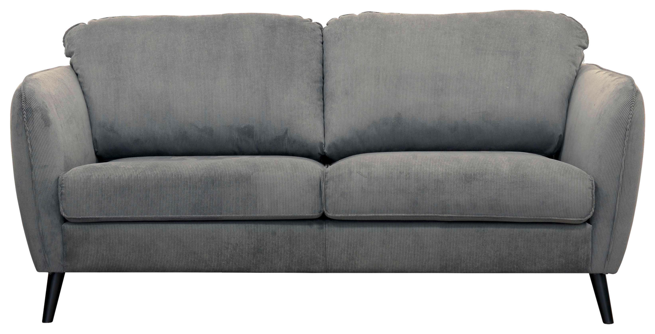 SOFFA i trä, metall, textil grå  - svart/grå, Klassisk, metall/trä (182/94/91cm) - Carryhome