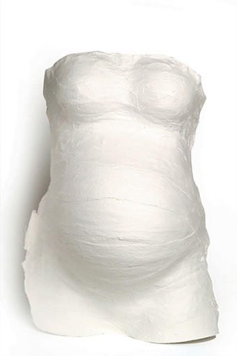 GIPSABDRUCK - Weiß, Basics, Kunststoff