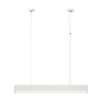 LED-HÄNGELEUCHTE Luci  120/80/6 cm  - Schwarz, Design, Metall (120/80/6cm)