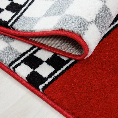 BARNMATTA 120/120 cm Kids  - röd, Trend, textil (120/120cm) - Ben'n'jen