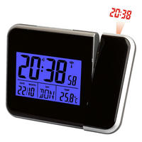 FUNKWECKER Mebus Schwarz 15/11/6 cm  - Schwarz, KONVENTIONELL, Kunststoff (15/11/6cm)