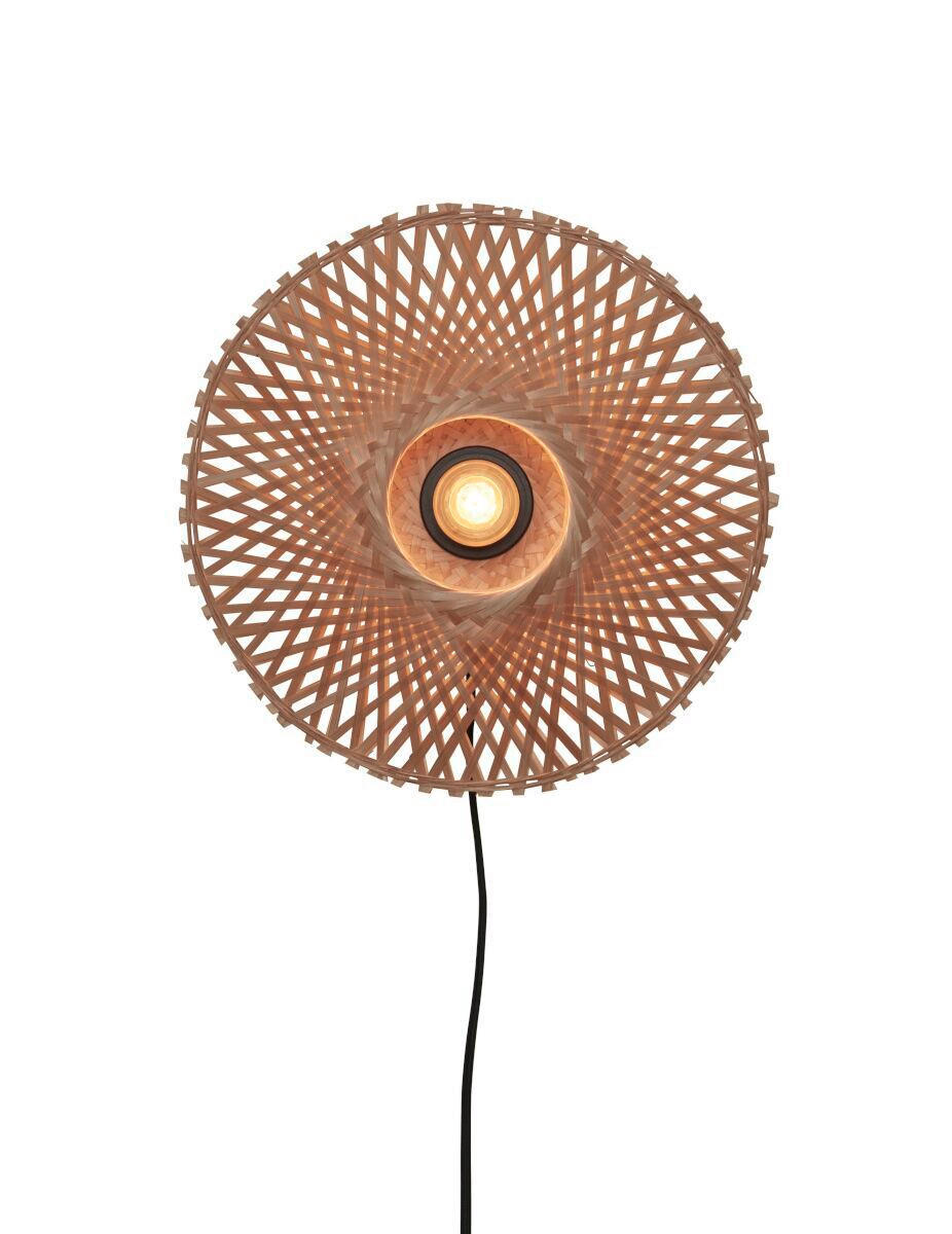 VÄGGLAMPA GOOD&MOJO 30/8/30 cm - naturfärgad, Trend (30/8/30cm) - Good & Mojo