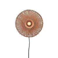 WANDLEUCHTE - Naturfarben, Trend (30/8/30cm) - Good & Mojo