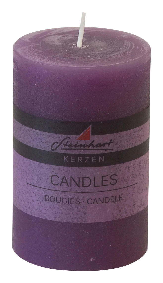 STUMPENKERZE 5,8/8 cm  - Brombeere, Basics (5,8/8cm) - Steinhart