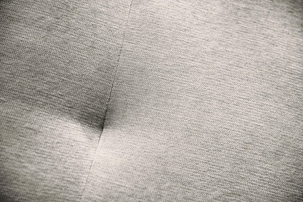 ECKSOFA in Chenille Silberfarben  - Silberfarben/Schwarz, Modern, Kunststoff/Textil (269/184cm) - Trendmanufaktur