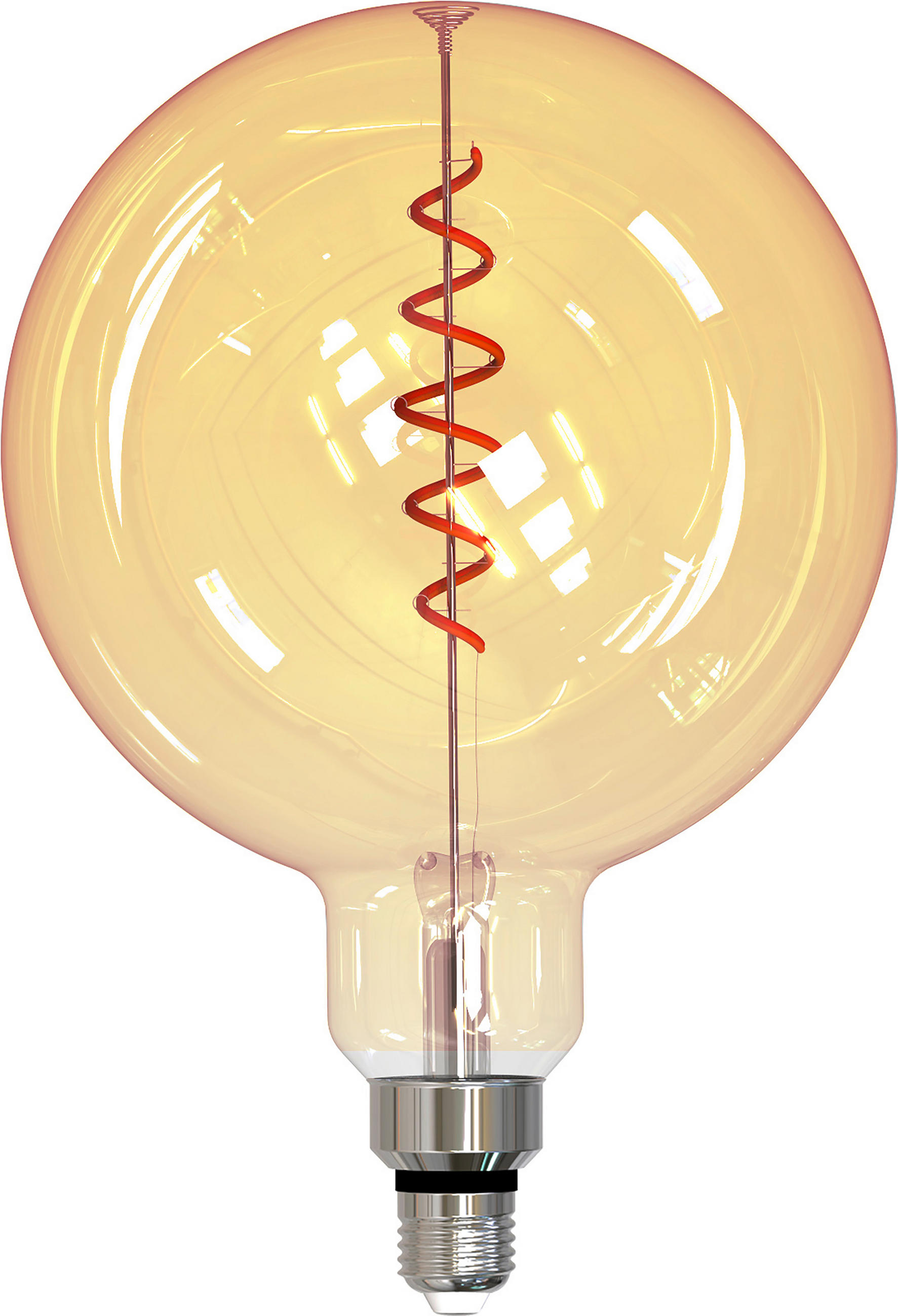LED-FILAMENT-LEUCHTMITTEL   E27 350 lm  - Goldfarben, Basics, Glas (20/30,5/20cm) - Tint