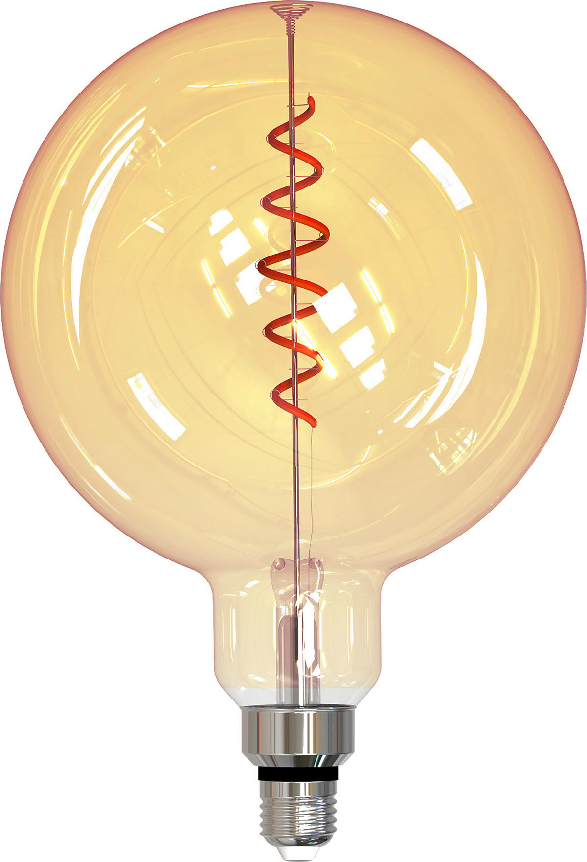 LED-FILAMENT-LEUCHTMITTEL   E27 350 lm  - Goldfarben, Basics, Glas (20/30,5/20cm) - Tint