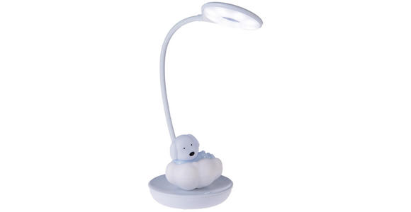 LED-KINDERTISCHLEUCHTE - Hellblau, Basics, Kunststoff (13/36cm) - My Baby Lou