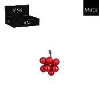SET KROGLIC ZA BOŽIČNO JELKO - bela, Basics, steklo (2/2/2cm)