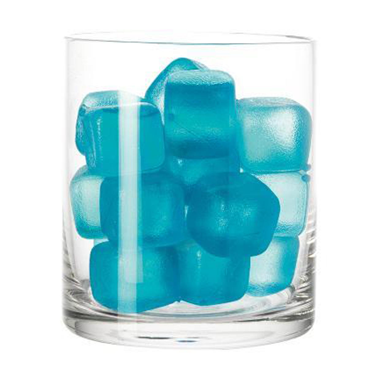 MEHRWEG-EISWÜRFEL - Blau, Basics, Kunststoff (6,4/16/6,4cm) - Leonardo